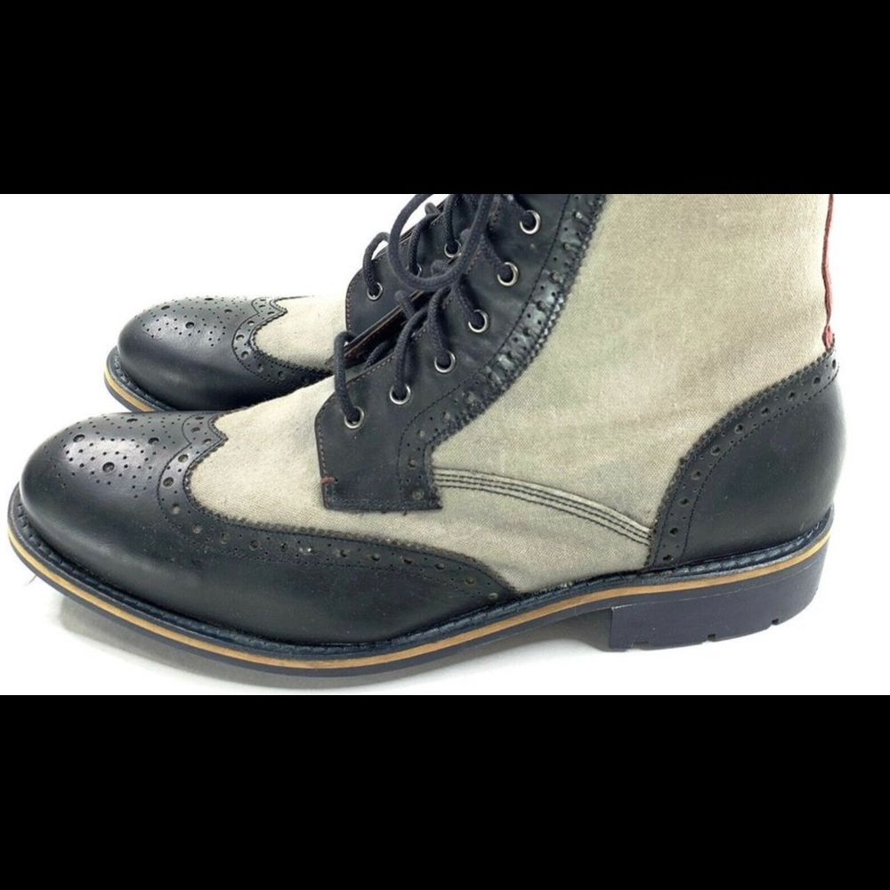 Ted Baker  Stenli Wingtip Mid Boots Sherpa Lined